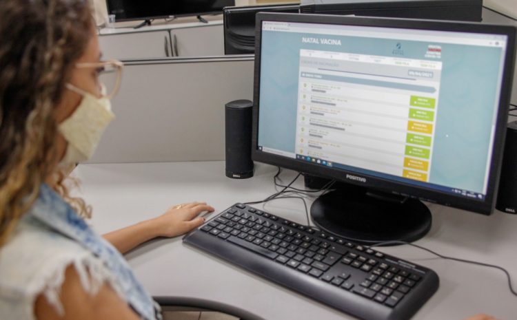 Plataforma lançada pela Prefeitura de Natal informa em tempo real dados sobre pontos de vacinação