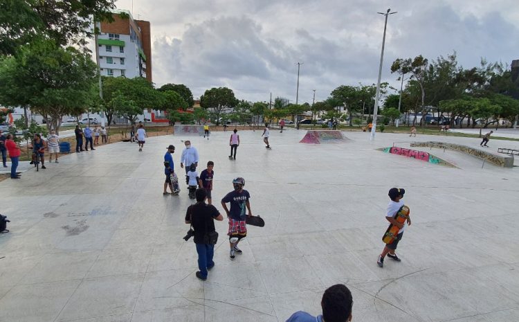  Prefeitura entrega novo Skate Park após reforma na “praça do Disco Voador” em Ponta Negra