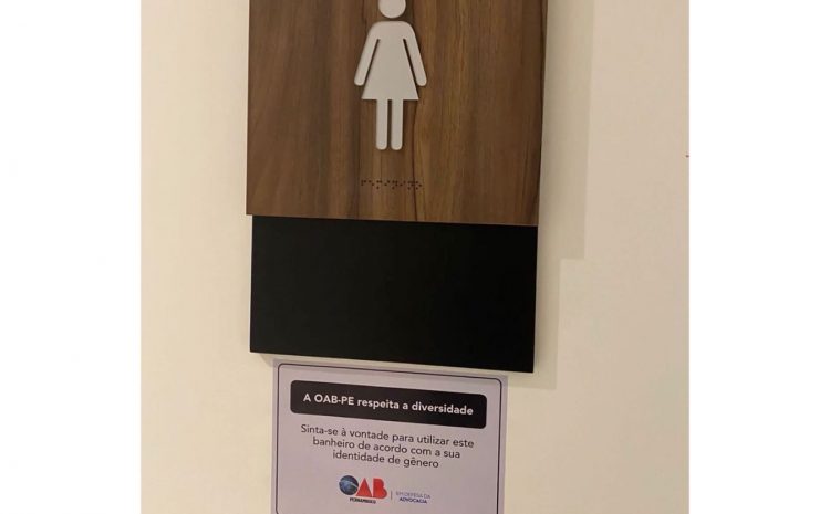  O QUE VOCÊ ACHA? Advogados pedem o fim da ‘ideologia de gênero’ em banheiros da OAB-PE