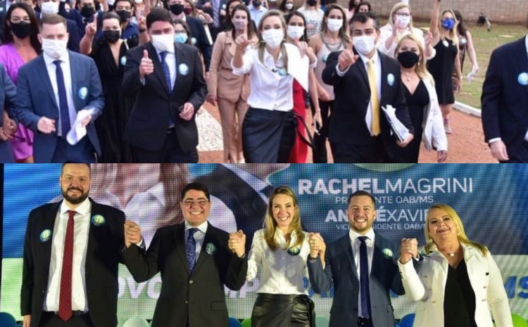  UM NOVO TEMPO PARA OAB-MS: Rachel Magrini lança chapa com união de grupos de oposição