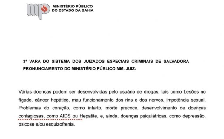  É PIADA OU CIÊNCIA?: Uso de maconha causa AIDS, diz MP em parecer