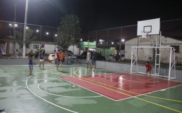  Prefeitura do Natal revitaliza mais uma quadra esportiva na Zona Norte