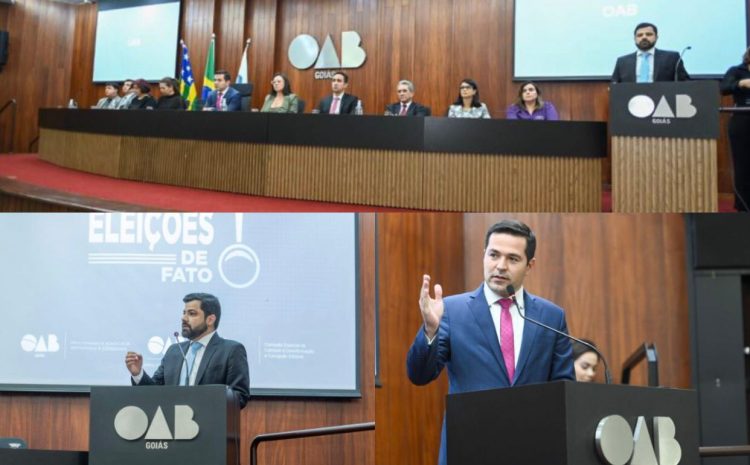  ELEIÇÕES DE FATO: Movimento da OAB-GO vai ajudar a combater a desinformação e a corrupção no processo eleitoral