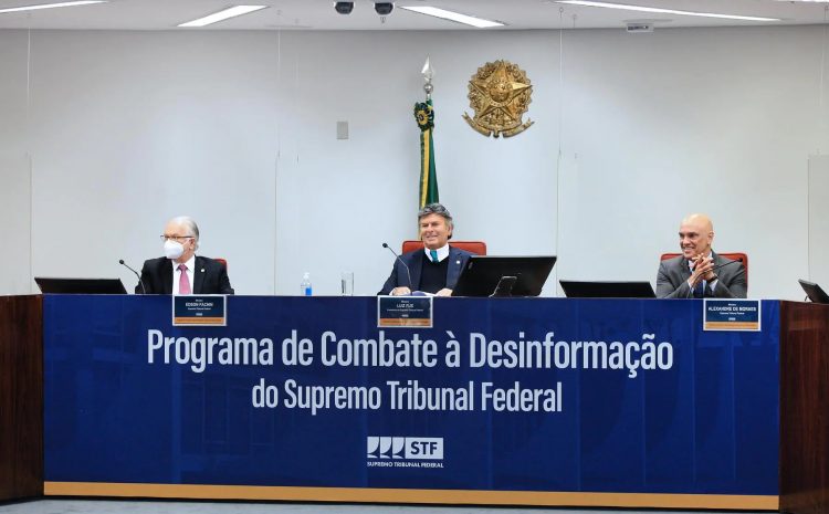  STF e TSE fazem parceria para combater desinformação sobre o Poder Judiciário