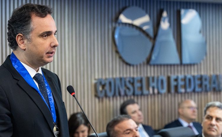  Rodrigo Pacheco enaltece Manifesto da Ordem: “OAB nunca fugiu da sua responsabilidade de defender a democracia”