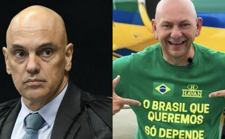  Moraes nega pedido de Luciano Hang para tirar do STF investigação contra empresários