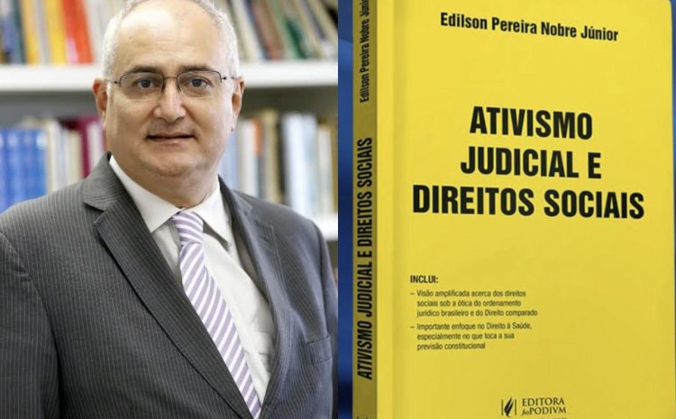  Presidente do TRF-5 lança livro sobre ativismo judicial e direitos sociais nesta quinta (10)