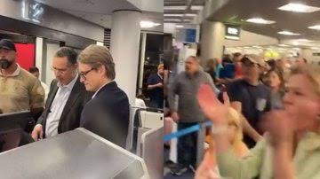  MINISTRO NA BERLINDA: “O Brasil adoeceu”, diz Barroso após ataques no aeroporto de Miami