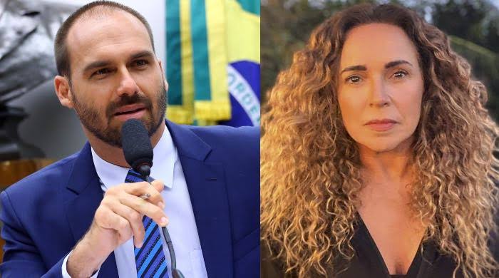  ‘OFENSA À HONRA’: Nunes Marques dá 15 dias para Eduardo Bolsonaro se manifestar sobre queixa-crime de cantora