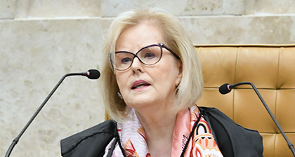  ‘POR MAIS MULHERES’: Rosa Weber defende maior participação feminina nos espaços de poder no Brasil