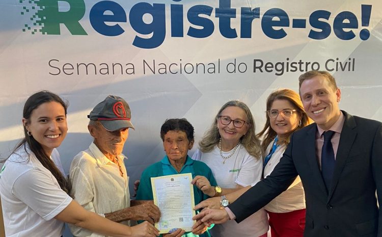  Idoso de 74 anos garante 1ª certidão de nascimento em Alagoas