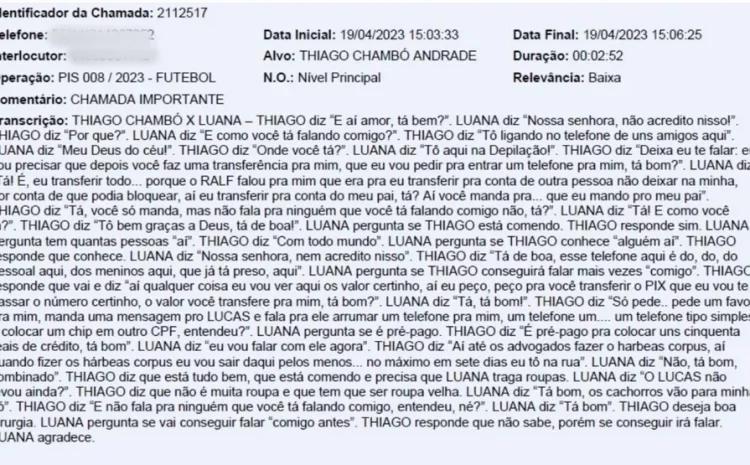  GO: MP determina abertura de investigação sobre uso de celular por apostador dentro da cela