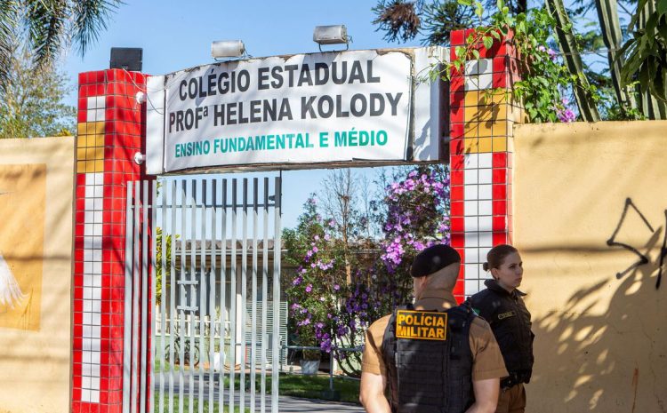  Atirador de escola no PR é encontrado morto em sua cela na cadeia