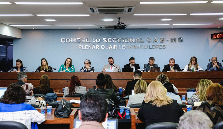  OAB Minas realiza 860ª reunião do Conselho Seccional