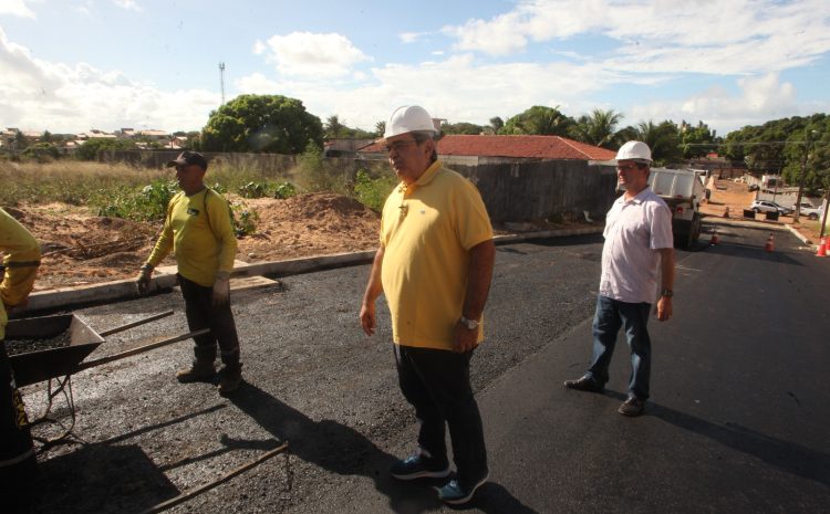  Obras de drenagem e pavimentação no San Vale chegam a 60% de execução