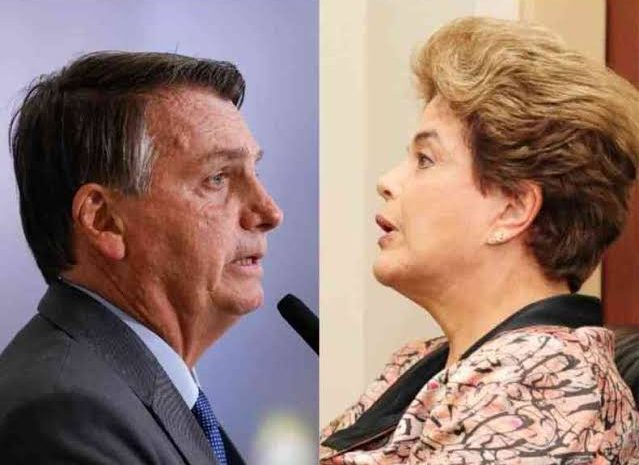  Dilma recorre à Justiça do DF, após ter sido chamada de ‘cafetina’ por Bolsonaro