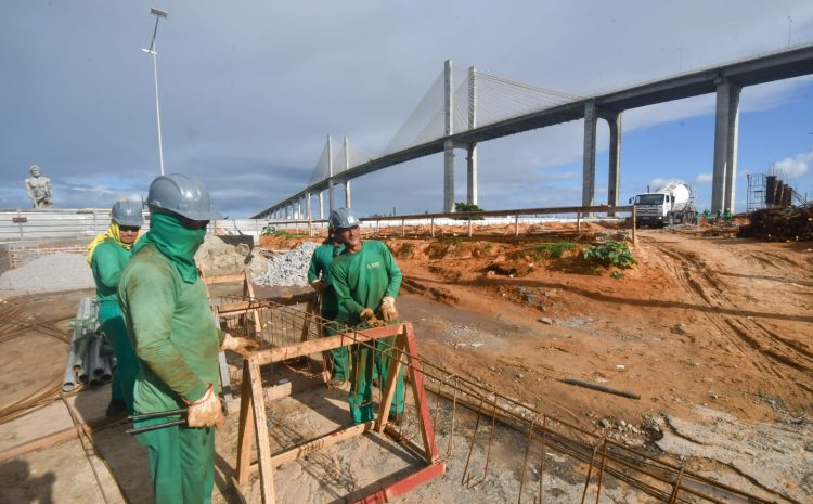  Obras no Complexo Turístico da Redinha avançam e mudam a face da praia