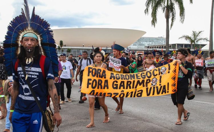  Indígenas se mobilizam para acompanhar julgamento do marco temporal