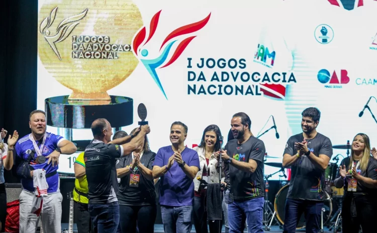  Cerimônia no JAM 2023 homenageia os campeões do I Jogos da Advocacia Nacional