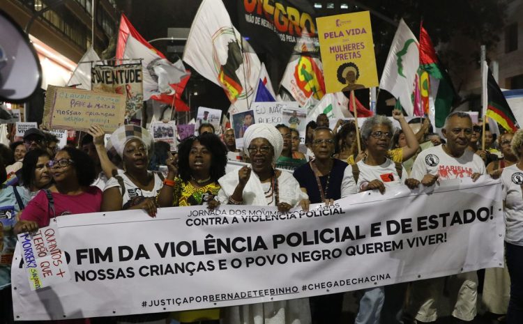  Movimento negro protesta em todo o país contra violência policial