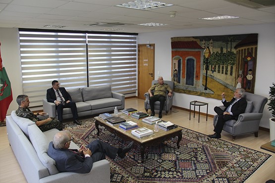  Judiciário de Santa Catarina recebe a visita de ministro do Superior Tribunal Militar