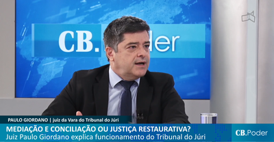  Juiz do TJDFT fala sobre feminicídio, mediação e conciliação ao CB. Poder