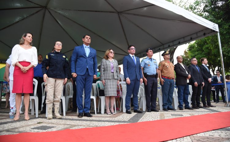  Presidente do TJ-AC recebe homenagem pelos serviços prestados à Polícia Militar