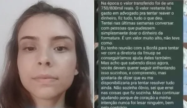  Aluna da USP acusada de furtar R$ 1 milhão de fundo de formatura será julgada