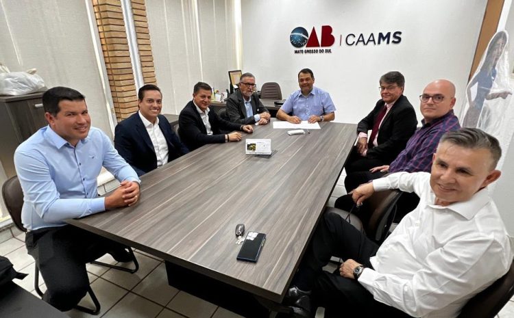  CAAMS e Sicredi Campo Grande formalizam parceria para a advocacia