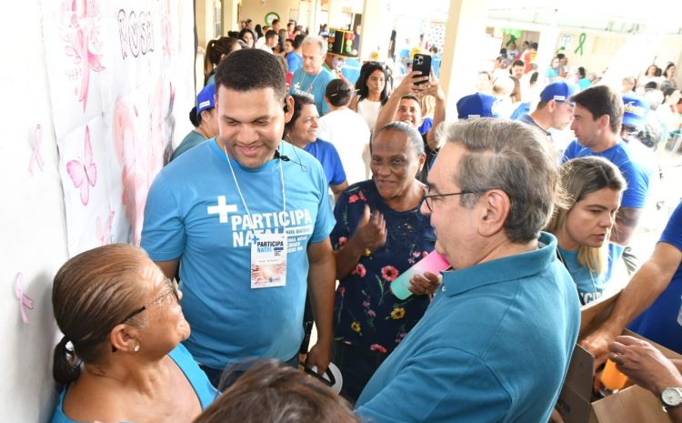  Participa Natal atende multidão no bairro Lagoa Azul