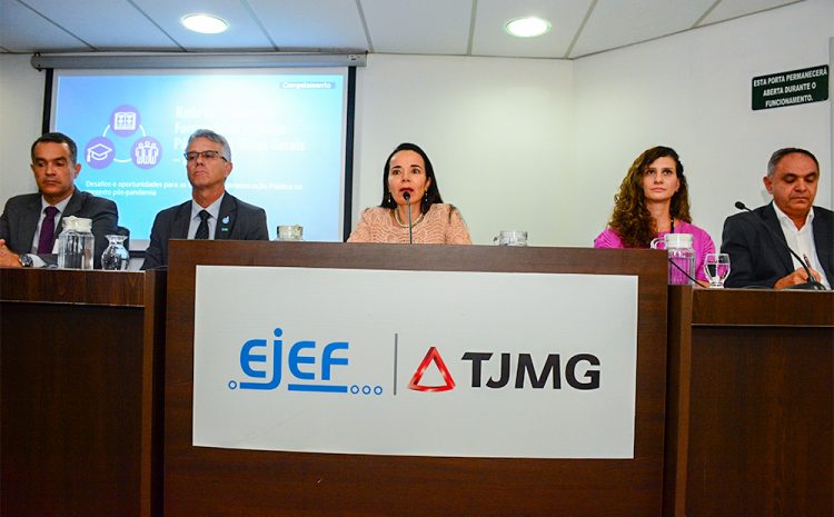  TJMG promove Encontro da Rede de Escolas de Administração Pública para debater desafios pós-pandemia