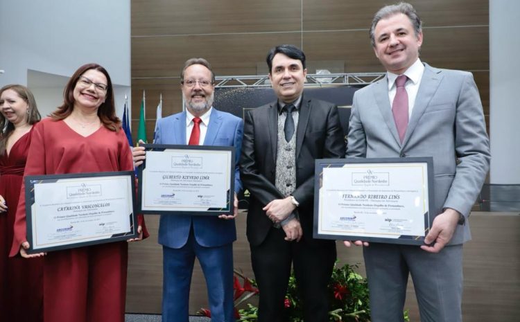  Presidente da OAB-PE é homenageado no Prêmio Qualidade Nordeste