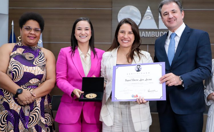  OAB-PE homenageia mulheres com a entrega da Medalha do Mérito Heroínas de Tejucupapo 2023
