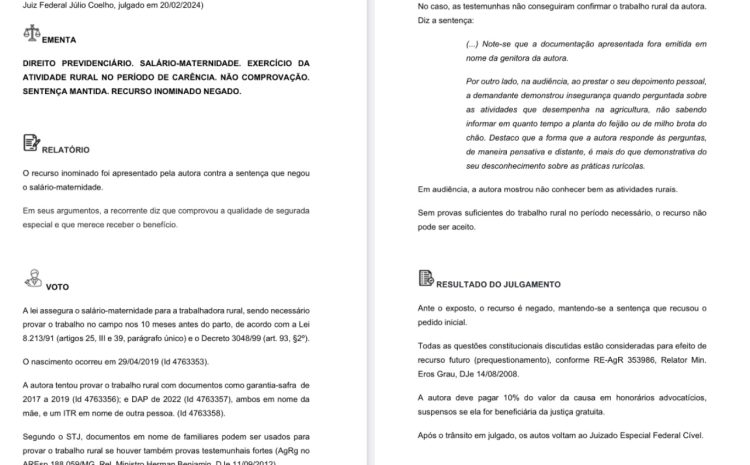  DE FÁCIL COMPREENSÃO: Justiça Federal no Ceará julga acórdão com linguagem simples