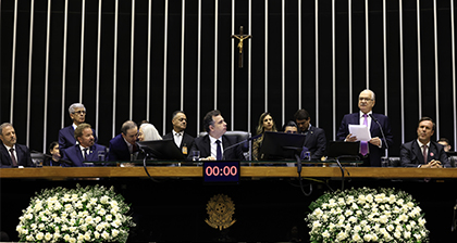  Ministro Edson Fachin lembra Milton Luiz Pereira na homenagem ao STJ