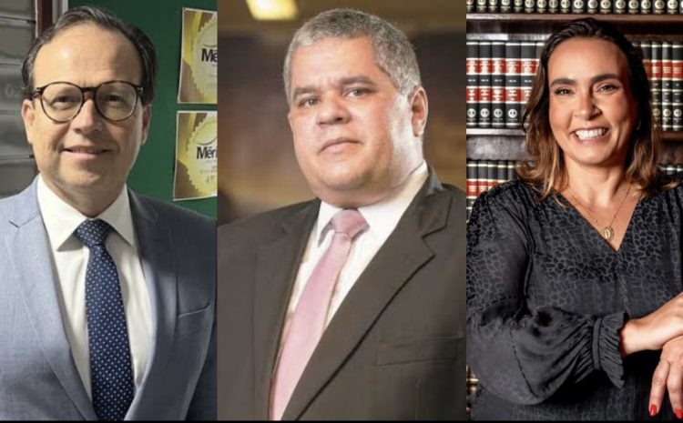  EM VAGA DA ADVOCACIA: TST define lista tríplice para ministro com Adriano Avelino, Antônio Fabrício e Roseline Morais