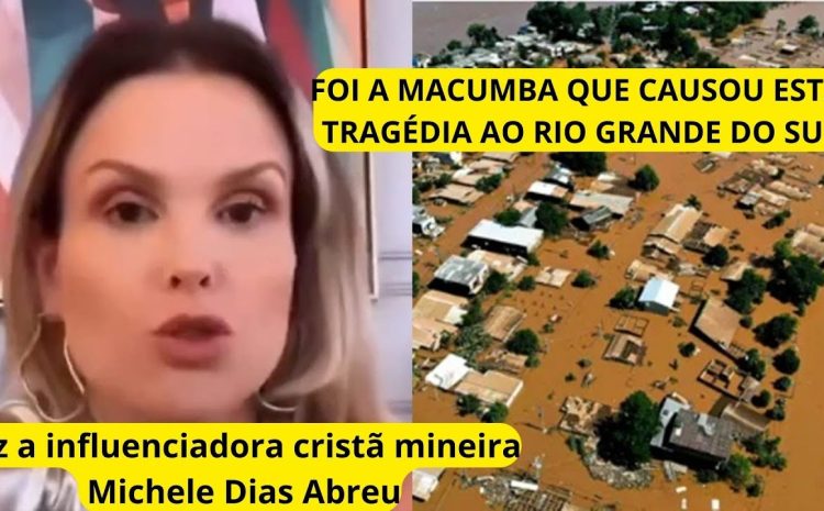  Mulher denunciada por intolerância Religiosa após associar tragédia climática do RS a religiões de matriz africana