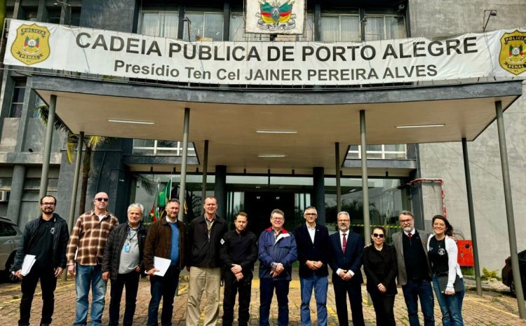  OAB/RS realiza vistoria na Cadeia Pública de Porto Alegre