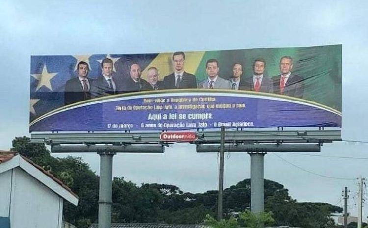  TRF-4 mantém no cargo procurador que pagou outdoor em Curitiba exaltando Lava Jato