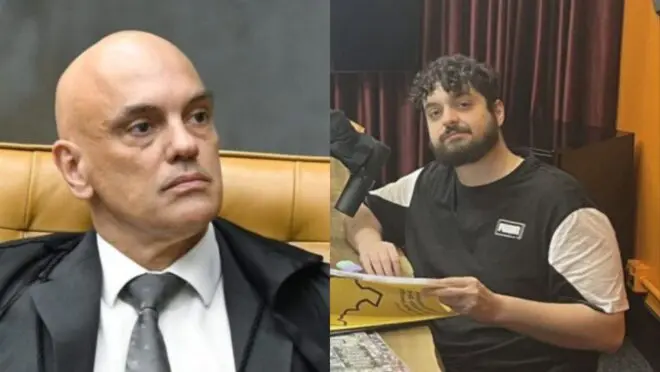  Moraes libera redes sociais de Monark, mas impõe multa por postagens ilegais