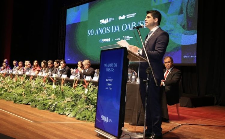  A história de 90 anos da OAB em Sergipe nos convoca à resiliência, firmeza e compromisso