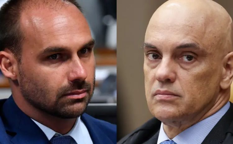  Moraes: Bolsonaro terá que depor à PF por dependência financeira de Eduardo nos EUA
