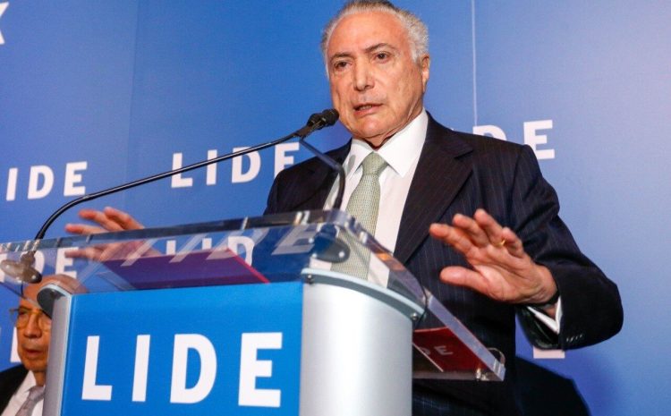  Alexandre de Moraes age pela pacificação política, diz ex-presidente Michel Temer sobre o ministro do Supremo