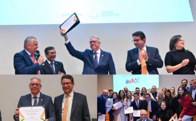 OAB-DF é homenageada por seus 65 anos de história e presidente Paulo Maurício Siqueira recebe título de cidadão benemérito de Brasília 