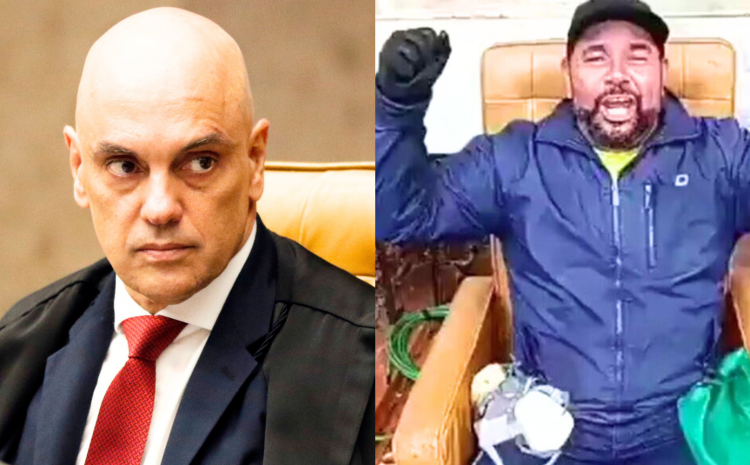  Réu do 8/1 que ocupou cadeira no STF pode pegar 17 anos, segundo voto de Moraes