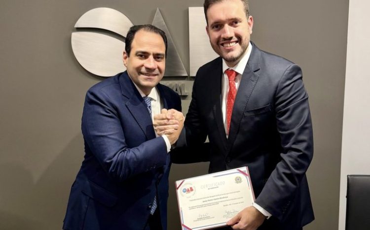  Jonny Cleuter é o novo procurador nacional de Direito Tributário da OAB: “Estamos vigilantes nos impactos da reforma”