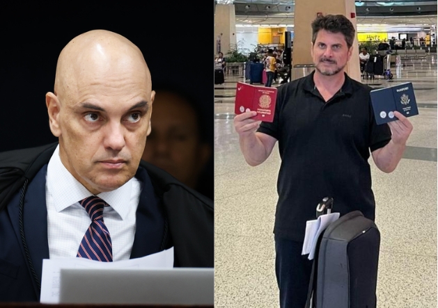  Moraes bloqueia contas e Pix de Marcos do Val após senador viajar aos EUA com passaporte retido